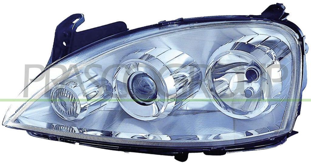 proiettore sinistro h7 h7 elettrico con motore versione zkw opel vauxhall corsa c 2003 2006 op0324904