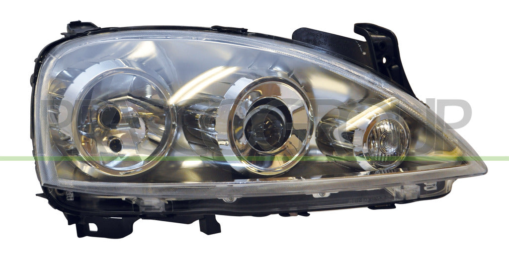proiettore destro h7 h7 elettrico senza motore versione zkw opel vauxhall corsa c 2003 2006 op0324905