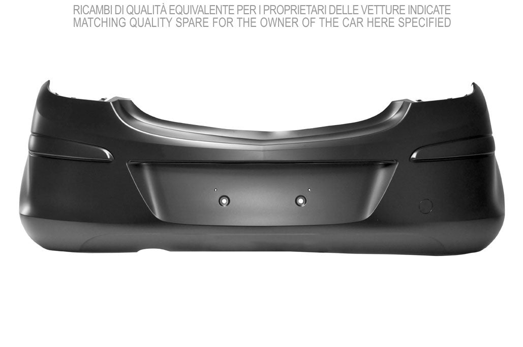paraurti posteriore con primer mod 5 porte opel vauxhall corsa d 2006 2011 op0341061