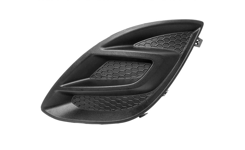 griglia sinistra paraurti anteriore nera senza sede fendi opel vauxhall corsa d 2011 2014 op0352124