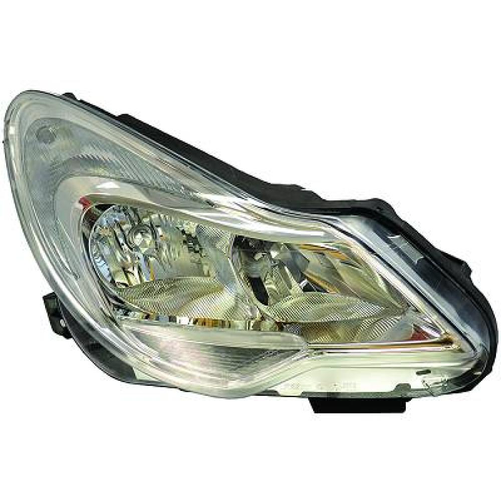 proiettore destro h1 h7 elettrico con motore opel vauxhall corsa d 2011 2014 op0354903