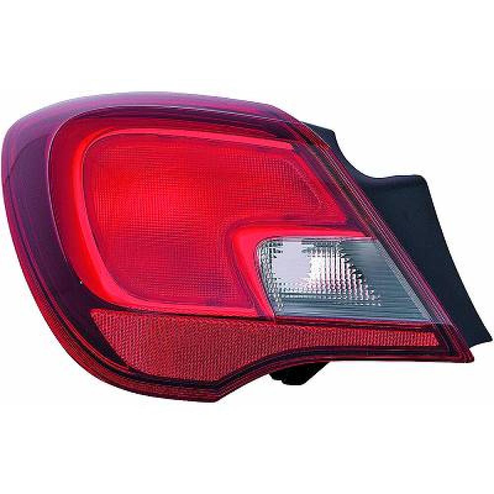 fanale posteriore sinistro esterno senza portalampada mod 3 porte opel vauxhall corsa e 2015 2019 op0364154