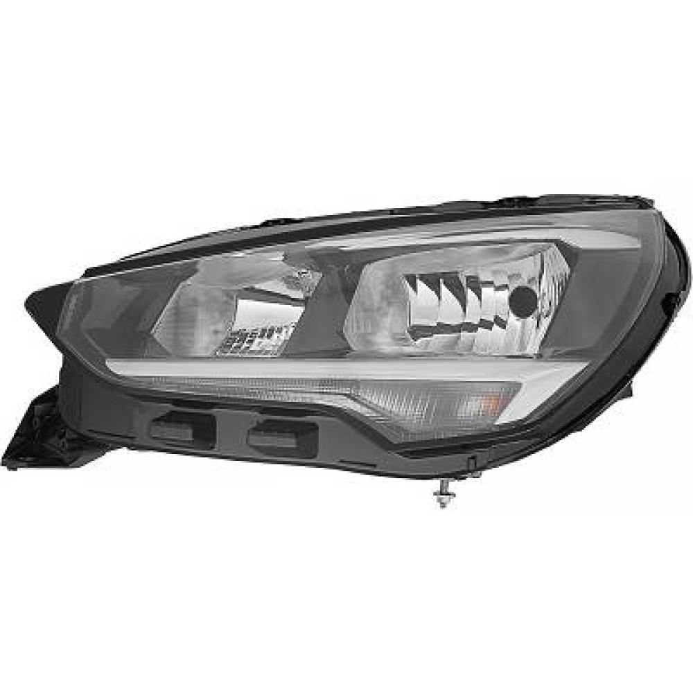 proiettore sinistro h7 h15 elettrico con motore opel vauxhall corsa f 2019 2023 op0384916