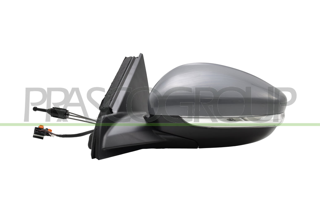 retrovisore sinistro a cavi con primer con fanale lampadina 5w convesso 2 pins opel vauxhall corsa f gs line 2019 2023 op0387114