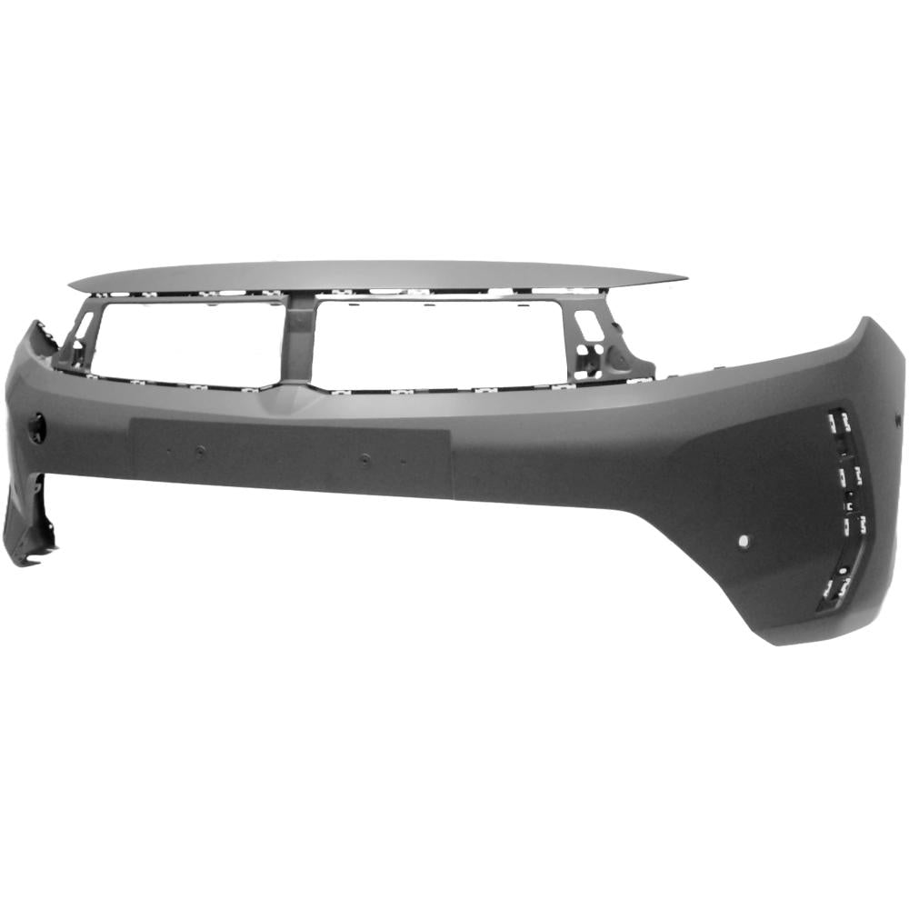 paraurti anteriore con primer con tappo coprigancio con fori pdc park assist opel vauxhall corsa f 2023 169258071t