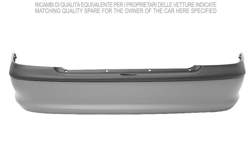 paraurti posteriore con primer opel vauxhall vectra b 1995 1998 op0521051