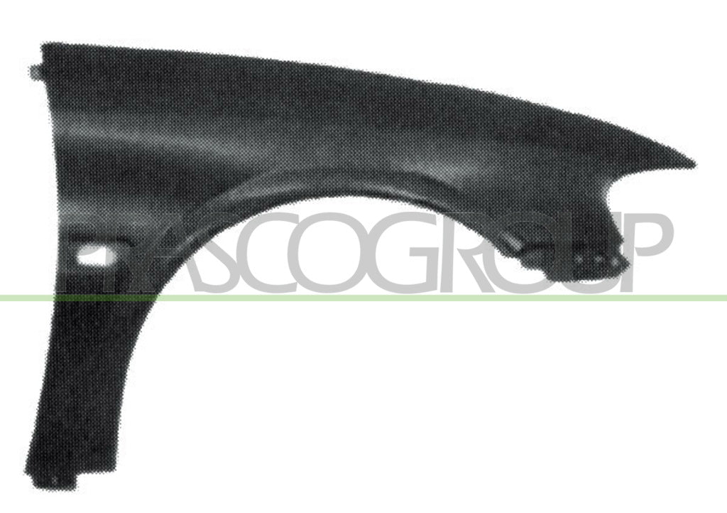 parafango anteriore destro con foro lucciola opel vauxhall vectra b 1995 1998 op0523003