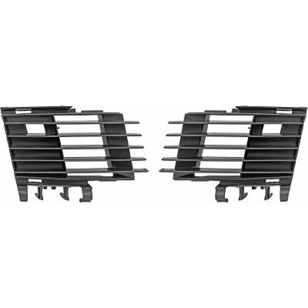 griglia sinistra paraurti anteriore nera con sede fendi opel vauxhall vectra c 2002 2005 op0562134