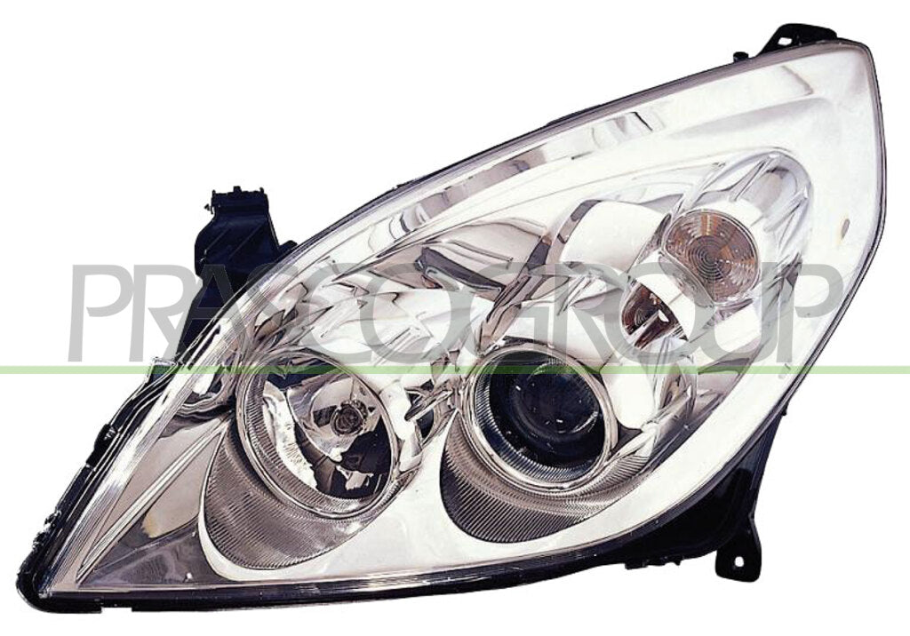 proiettore sinistro h1 h7 elettrico cromato con motore opel vauxhall signum 2005 2008 op0584904