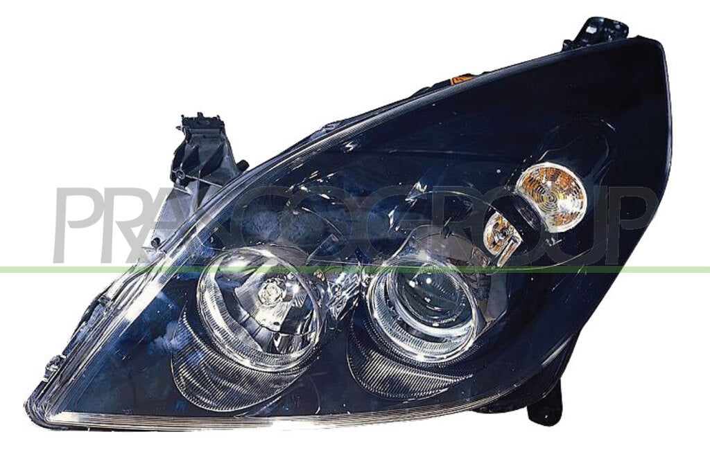 proiettore sinistro h7 h1 elettrico con motore nero opel vauxhall vectra c 2005 2008 op0584914