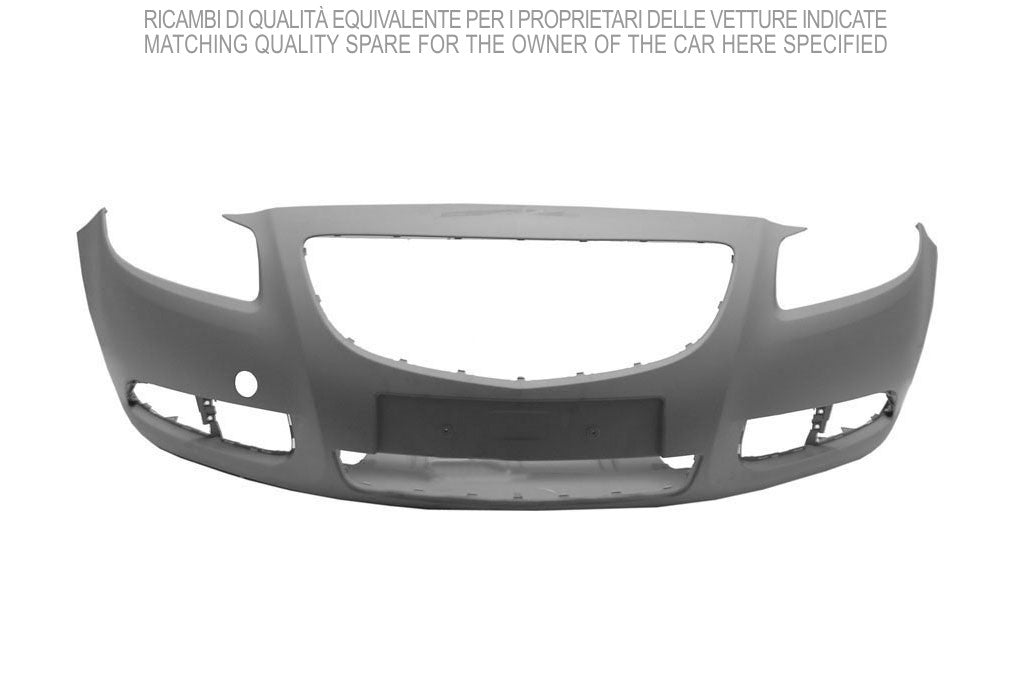 paraurti anteriore con primer opel vauxhall insignia 2009 2013 op0601001