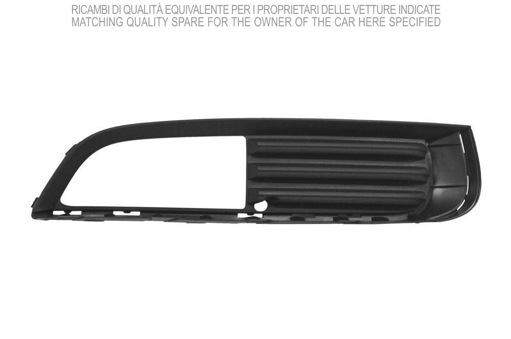 griglia destra paraurti anteriore nera con sede fendi con modanatura cromata opel vauxhall insignia 2009 2013 op0602135