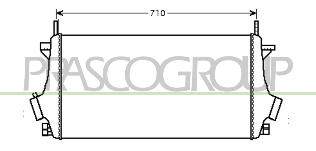intercooler opel vauxhall insignia a 2009 2013 op060n001