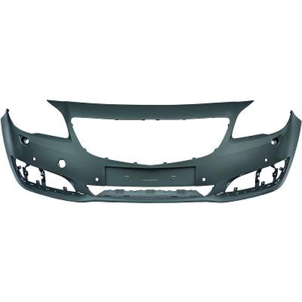 paraurti anteriore con primer con fori pdc supporti con lavafari con tappo copri gancio con tracce park assist opel vauxhall insignia 2014 2016 1401113