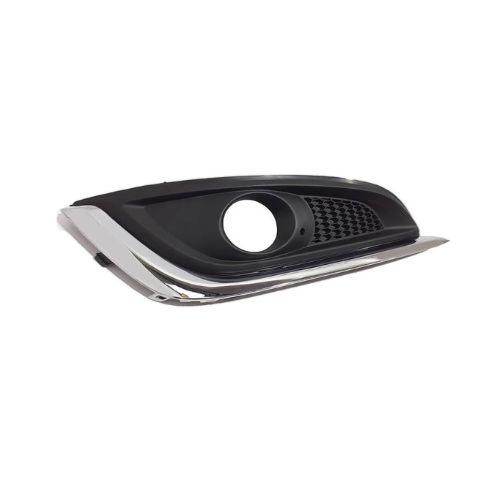 griglia destra paraurti anteriore nera con sede fendi con modanatura cromata opel vauxhall insignia 2014 2016 op0622133