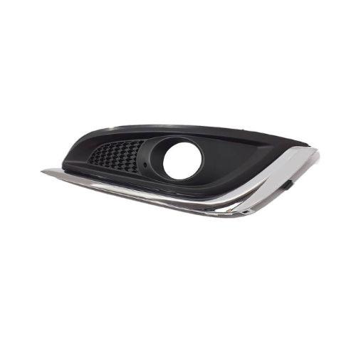 griglia sinistra paraurti anteriore nera con sede fendi con modanatura cromata opel vauxhall insignia 2014 2016 op0622134