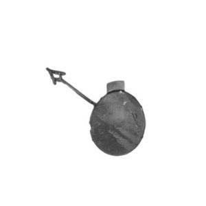 Tappo Copri Gancio Traino Paraurti Anteriore Opel/Vauxhall Adam (2013-2019) - 13355267