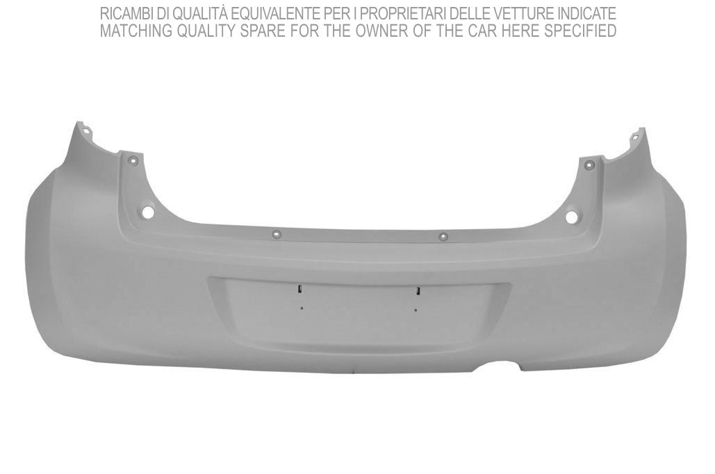 paraurti posteriore con primer opel vauxhall agila 2008 2015 op3051061