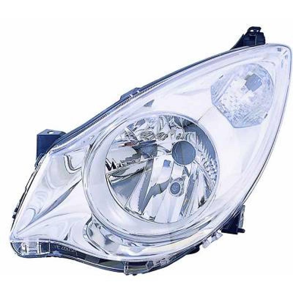 proiettore destro h4 elettrico con motore opel vauxhall agila 2008 2015 op3054803