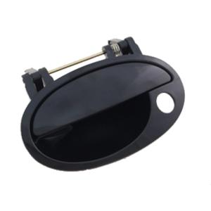 maniglia anteriore sinistra esterna nera liscia con foro nottolino opel vauxhall corsa combo c 2001 2003 op3508008