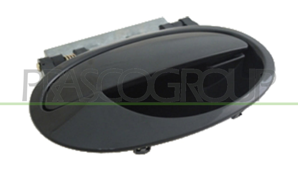 maniglia posteriore destra esterna nera liscia opel vauxhall corsa c 2000 2003 op3508107