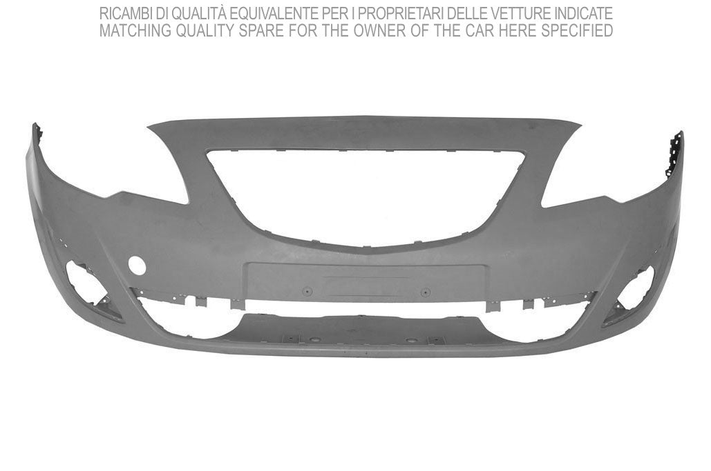 paraurti anteriore con primer opel vauxhall meriva b 2010 2013 op3541001