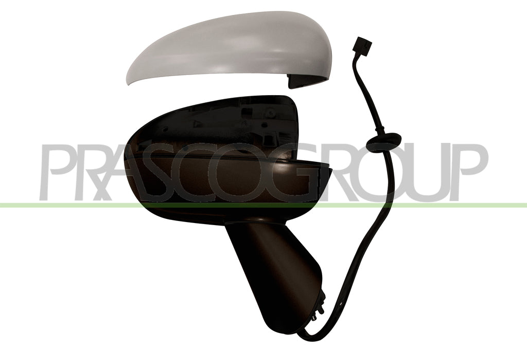 retrovisore destro elettrico termico calotta con primer braccio nero 6h5p opel vauxhall meriva b 2010 2013 op3547313p