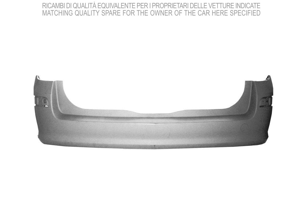 paraurti posteriore con primer con tappo copri gancio mod station wagon opel vauxhall astra h 2007 2009 op4101071