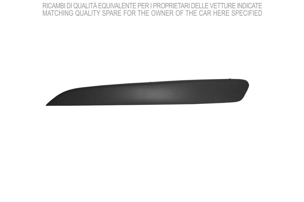 Modanatura Sinistra Paraurti Anteriore Nera Opel/Vauxhall Astra H (2004-2006) - 1400736