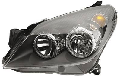 proiettore sinistro h1 h7 elettrico con motore opel vauxhall astra h 2004 2006 op4104904