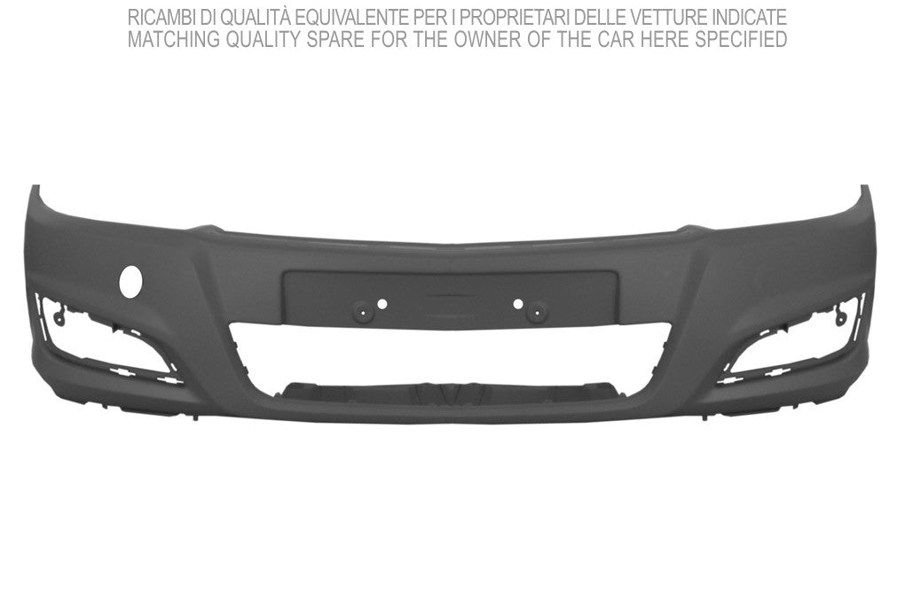 paraurti anteriore con primer opel vauxhall astra h 2007 2009 op4141001