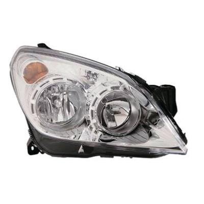 proiettore destro h1 h7 elettrico con motore cromato opel vauxhall astra h 2007 2009 op4144903