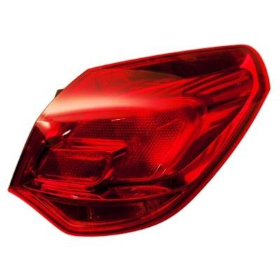 fanale posteriore destro esterno senza portalampada rosso mod 5 porte opel vauxhall astra j 2009 2011 op4164155