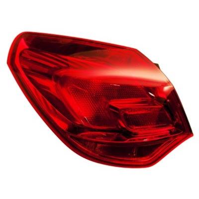 fanale posteriore sinistro esterno senza portalampada rosso mod 5 porte opel vauxhall astra j 2009 2011 op4164156