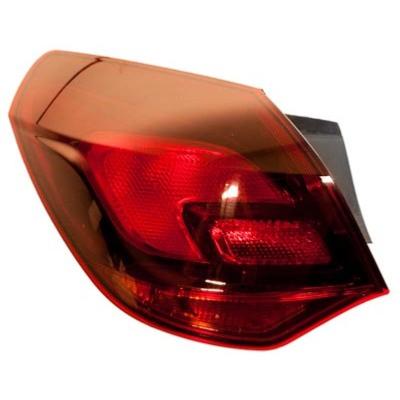 fanale posteriore sinistro esterno senza portalampada nero mod 5 porte opel vauxhall astra j 2009 2011 op4164166