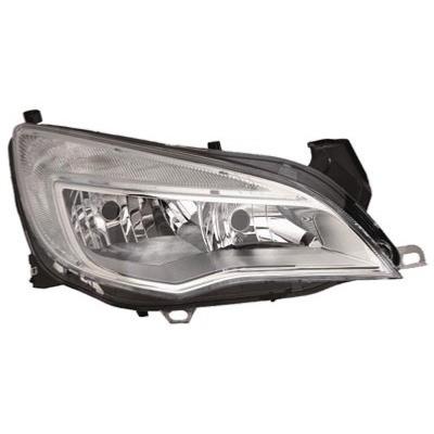 proiettore destro h7 h7 elettrico con motore cromato opel vauxhall astra j 2009 2011 op4164903