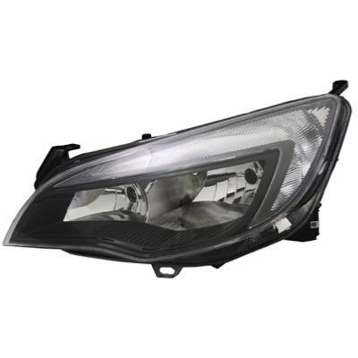 proiettore sinistro h7 h7 elettrico con motore nero opel vauxhall astra j 2009 2011 op4164914