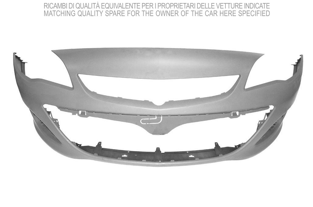 paraurti anteriore con primer opel vauxhall astra j 2012 2015 op4181001