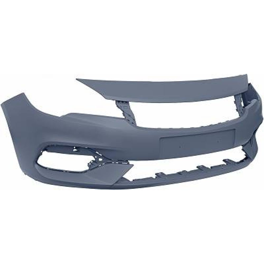 paraurti anteriore con primer con tappo copri gancio con fori pdc supporti con tracce park assist opel vauxhall astra k b16 2019 2021 op4221011