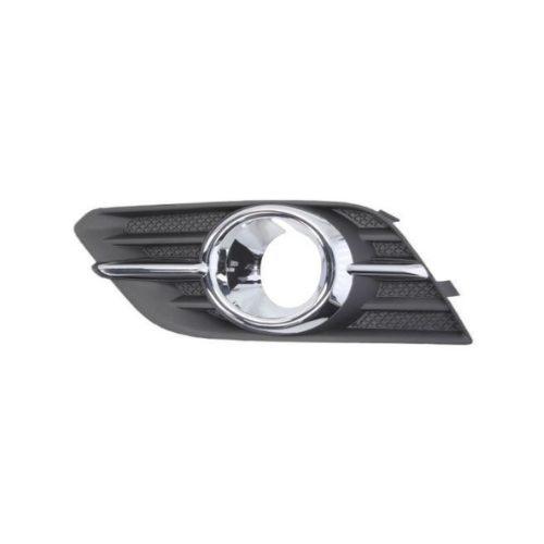 griglia sinistra paraurti anteriore nera con sede fendi con modanatura cromata opel vauxhall mokka 2013 2016 op7002134