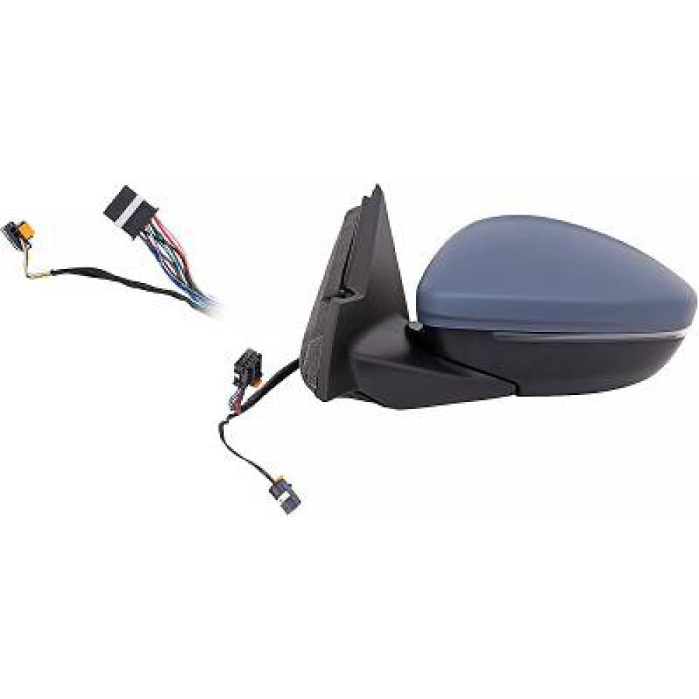 retrovisore sinistro elettrico con primer termico chiudibile con fanale con luce cortesia con blis convesso 12 pins opel vauxhall mokka 2020 op7037324