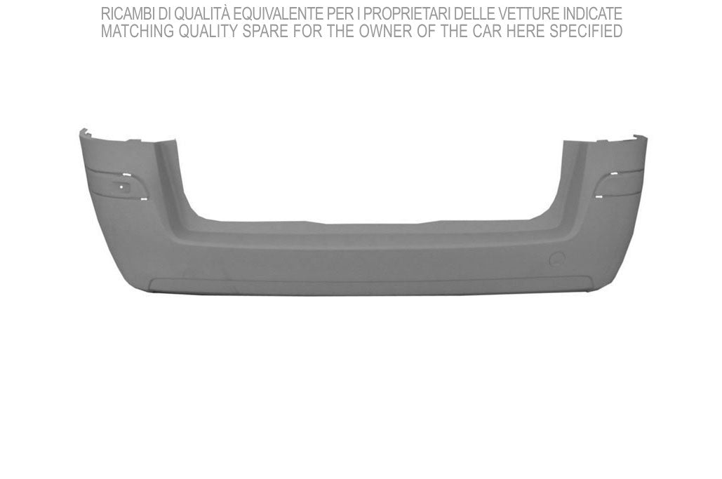 paraurti posteriore con primer opel vauxhall zafira b 2005 2007 op7171051