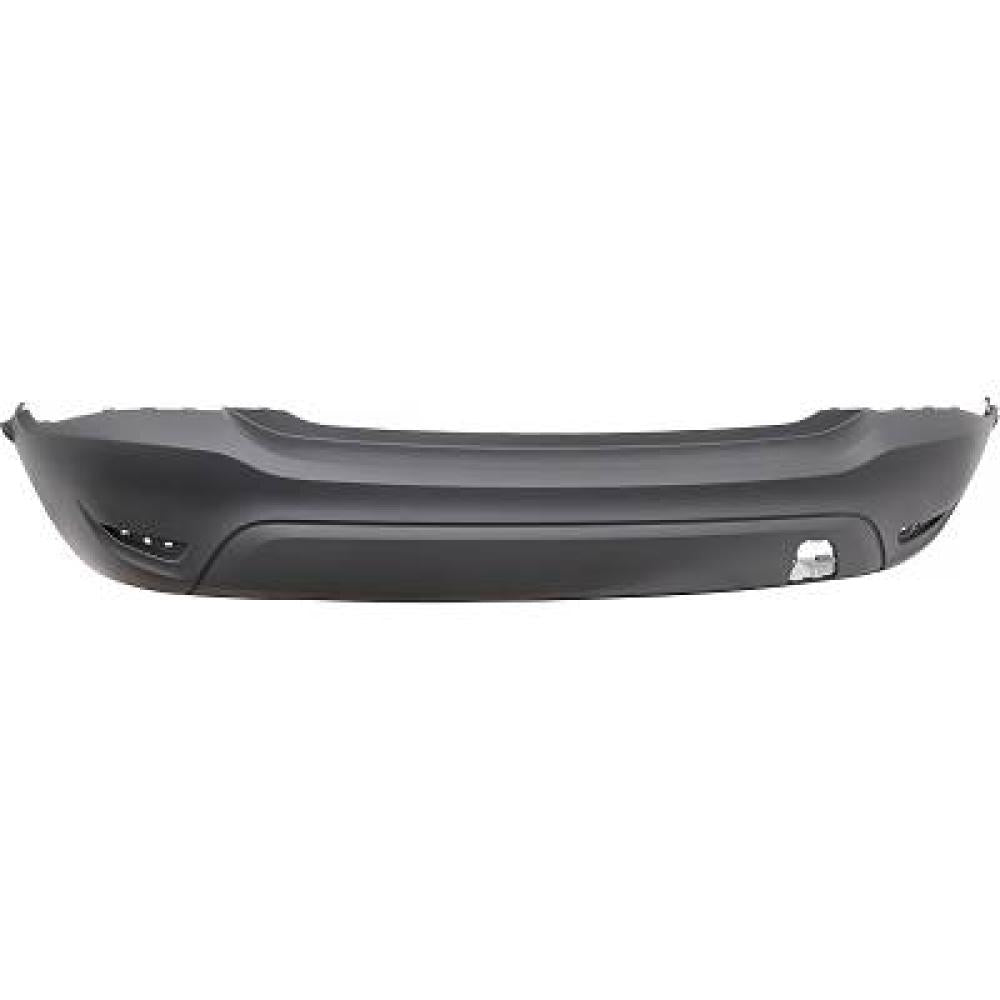 paraurti posteriore nero liscio da primerizzare con tracce pdc e park assist opel vauxhall crossland x 2017 2020 op7501051