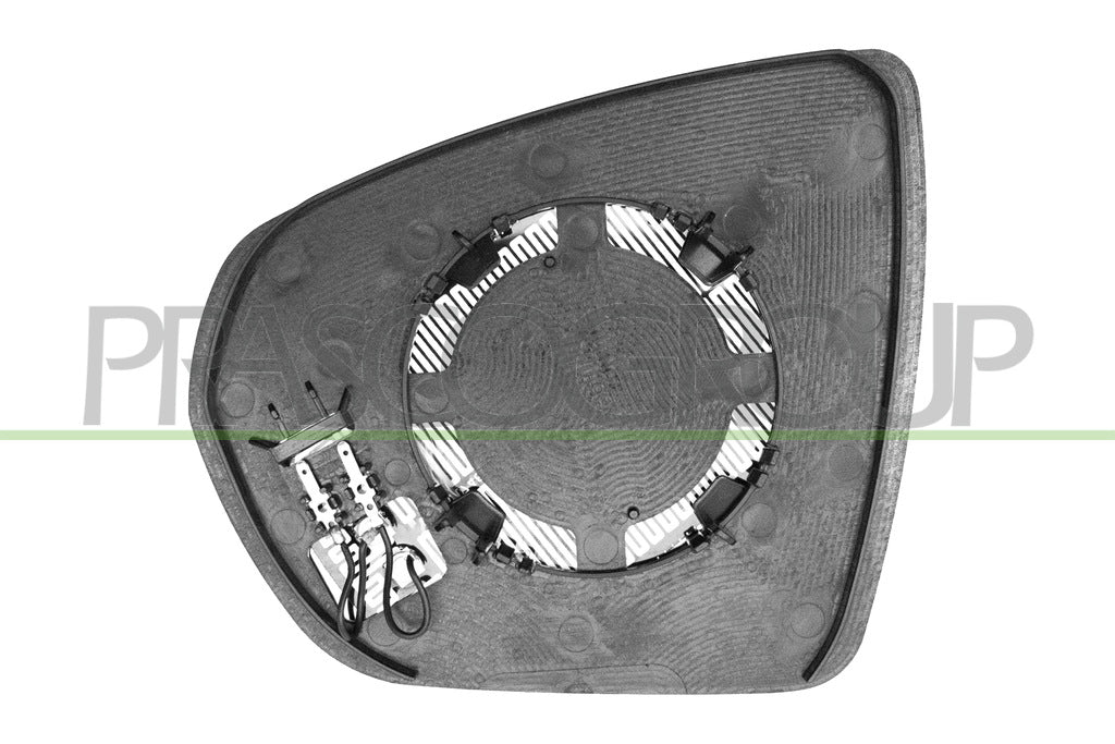 piastra specchio destra termica convessa peugeot 3008 2017 2020 op8307513