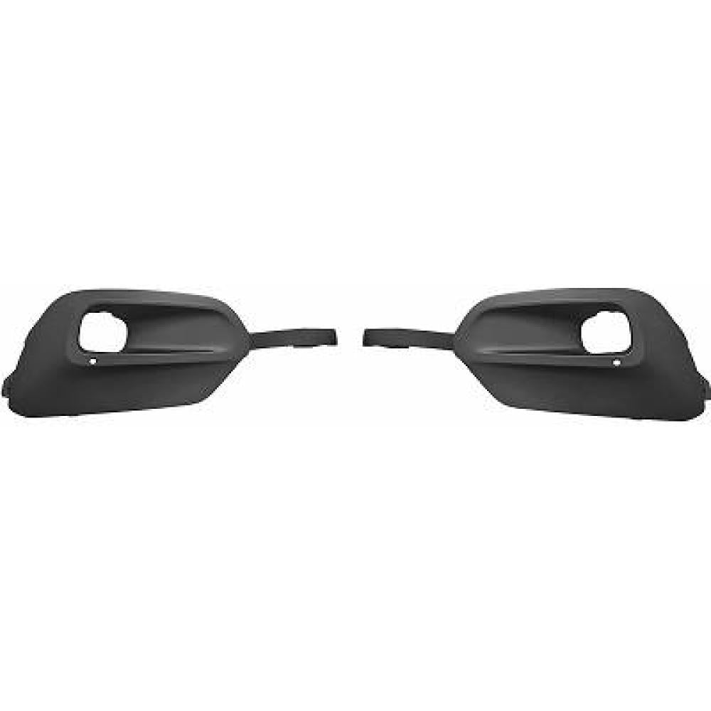 kit griglie paraurti anteriore nere con sede fendi destra sinistra opel vauxhall combo e van 2018 2024 op9122135