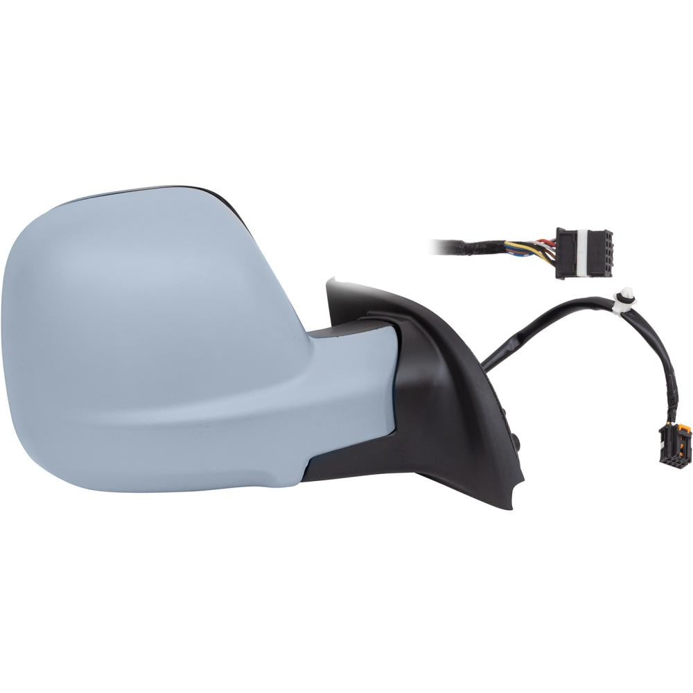 retrovisore destro elettrico nero termico con sonda convesso 7 pins peugeot partner 2018 2024 op9127313