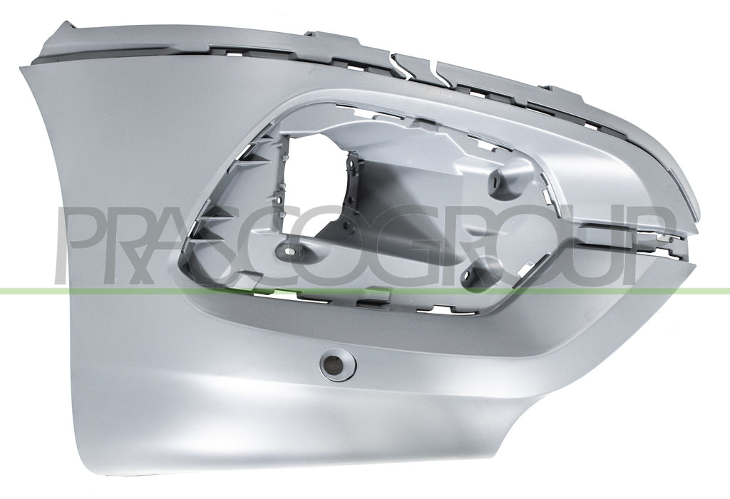 cantonale destro paraurti anteriore con primer con fori pdc supporti opel vauxhall combo e multispace life 2018 2024 op9131113
