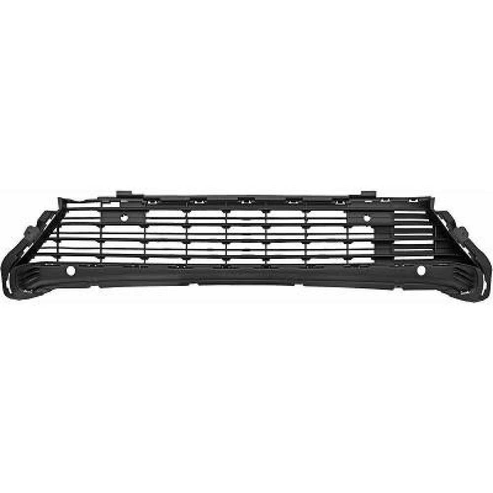 griglia paraurti anteriore centrale nera con fori pdc supporti opel vauxhall combo e multispace life 2018 2024 1632658980