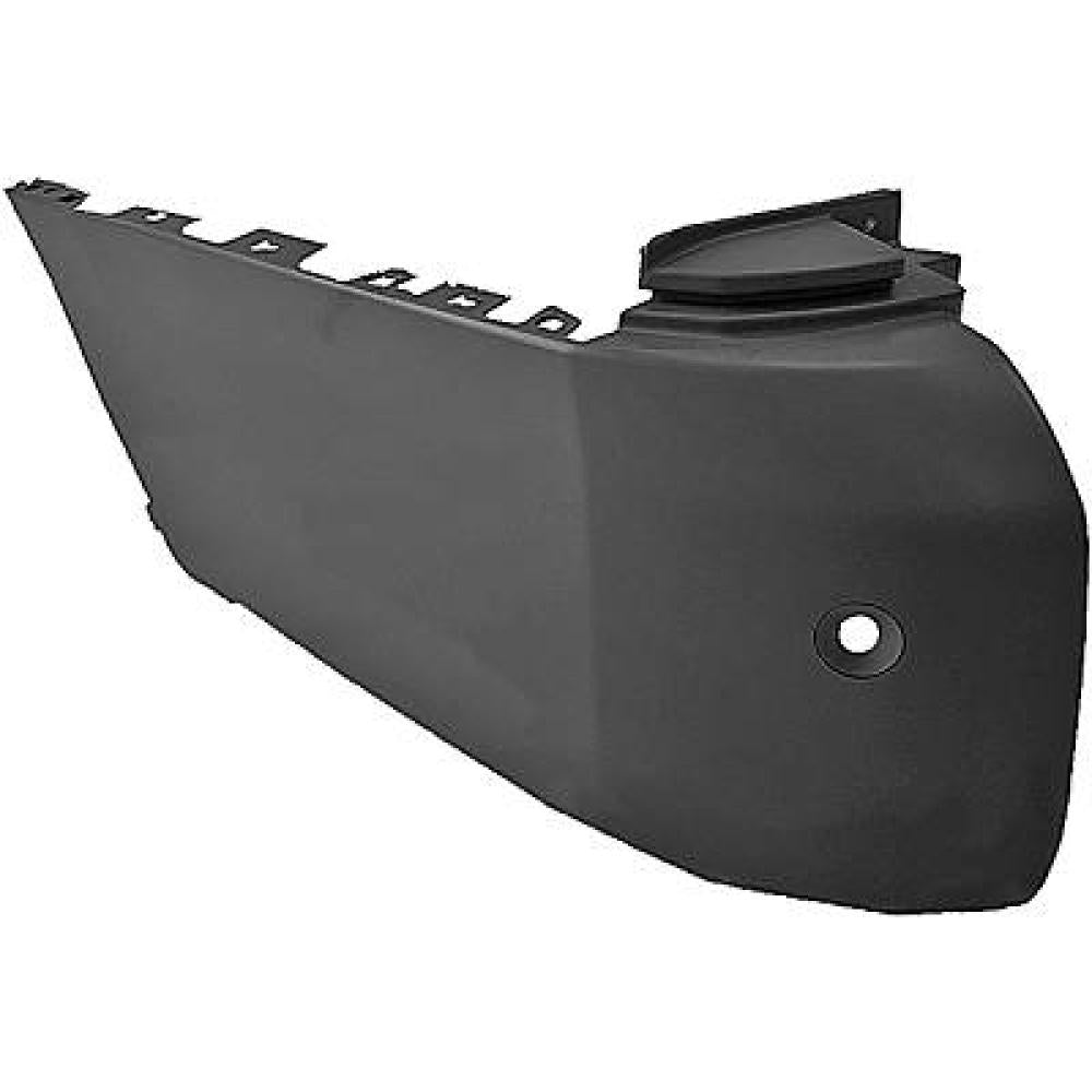 cantonale sinistro paraurti posteriore nero goffrato con foro park assist supporti mod passo lungo opel vauxhall vivaro c 2019 2023 op9381164