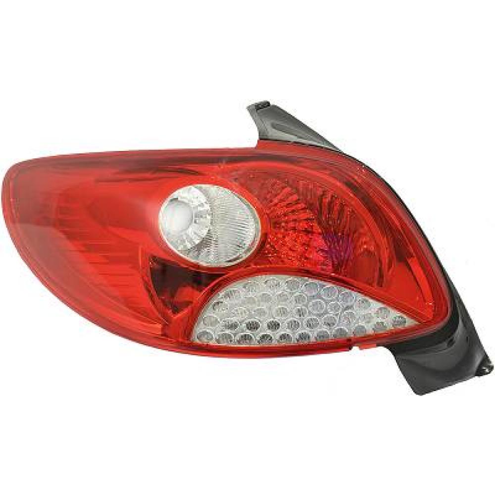 fanale posteriore destro senza portalampada versione visteon peugeot 206 plus 2009 2013 pg0114153